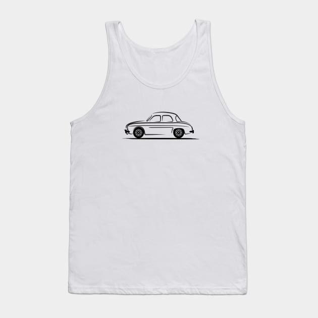 Renault Dauphine Black Tank Top by PauHanaDesign